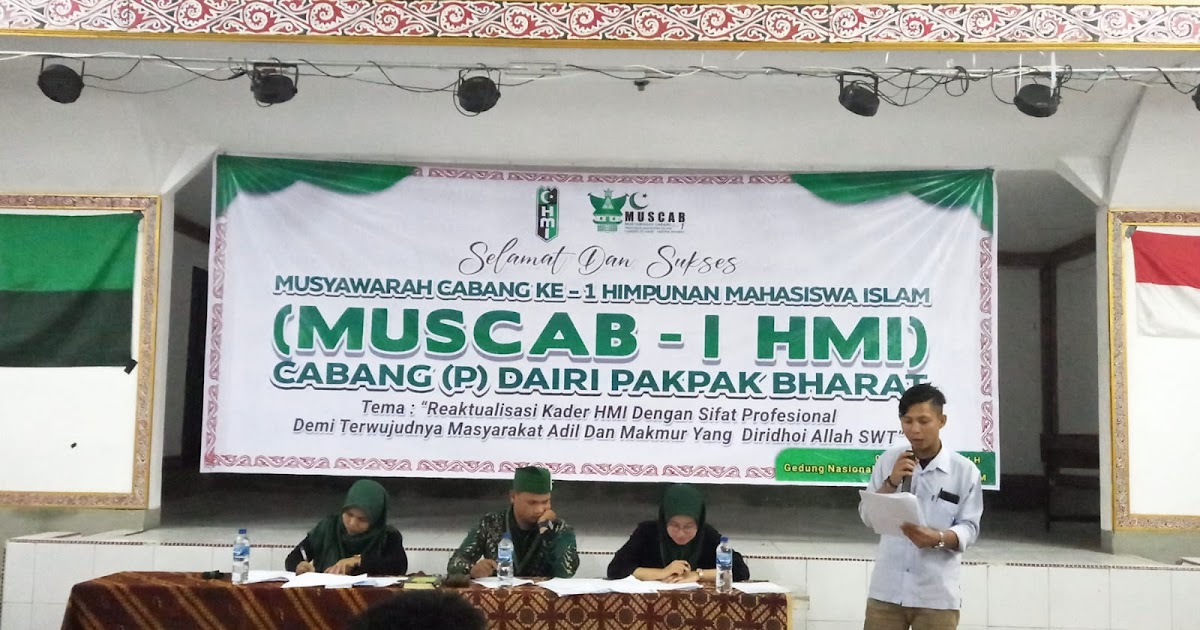 HMI kab seluma Gelar Musyawarah Cabang